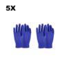 Blue Nitrile Gloves - 5 pairs