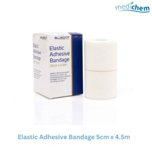Blue Dot Elastic Adhesive Bandage 5cm x 4.5m