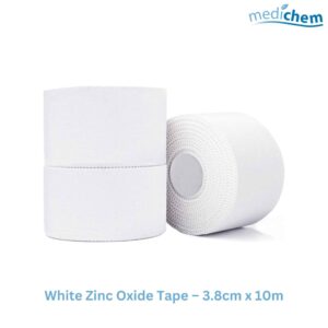 Brown Zinc Oxide Tape 3.8cm x 10m — Strong Rigid Athletic Strapping Tape for Secure Hold