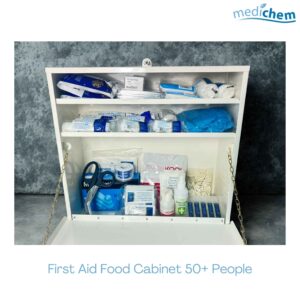 Food Safety First Aid Cabinet (50+ People) — Catering & Food Prep