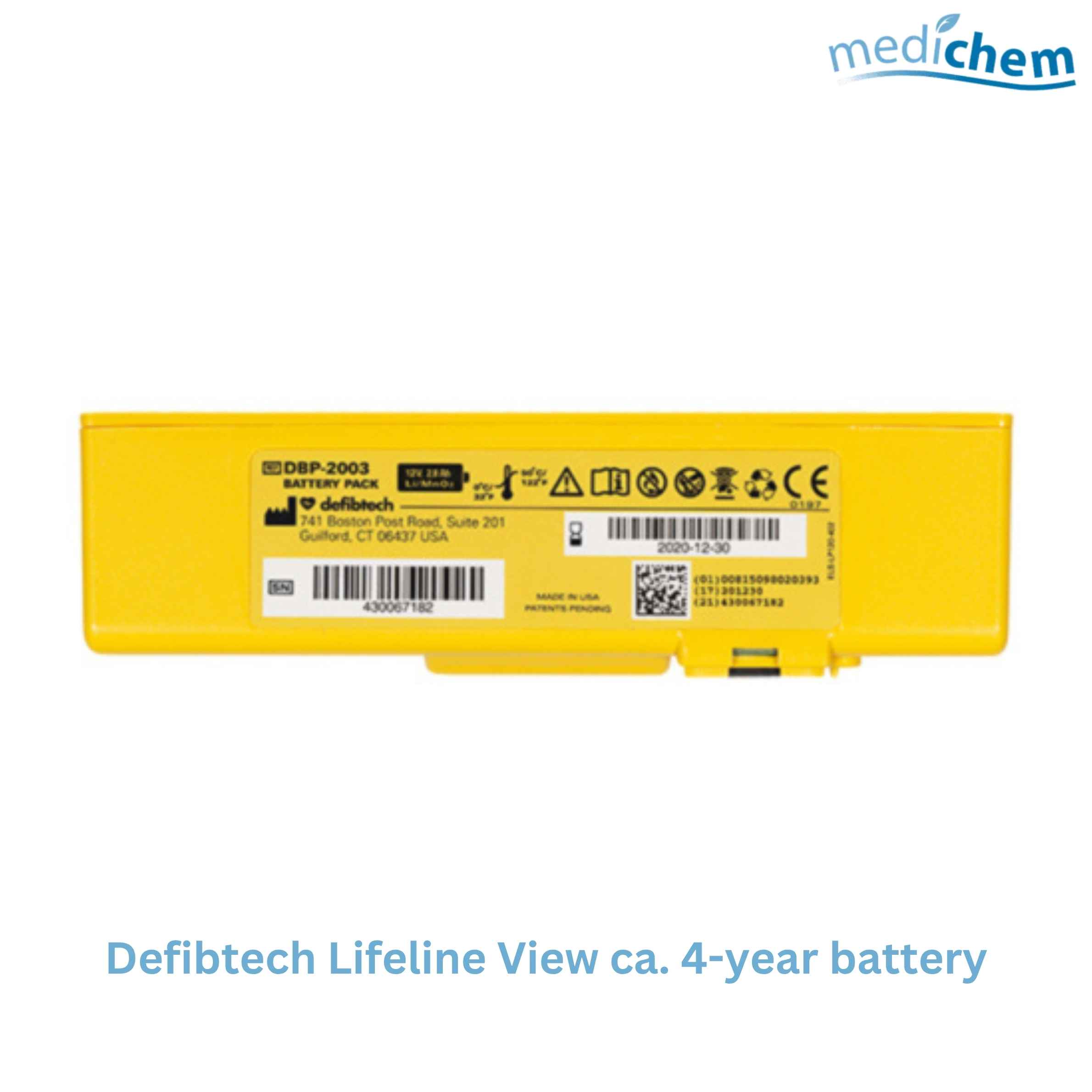 Defibtech Lifeline VIEW ca. 4-year battery