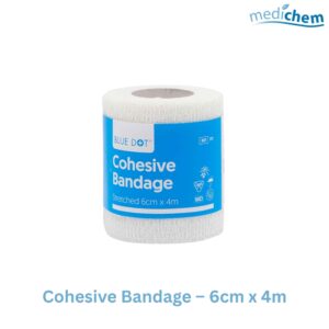 Self-Adherent Cohesive Bandage 6cm x 4m — Secure Support That Sticks to Itself