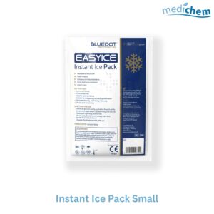 Instant Ice Pack Small 120g — 19cm x 13cm Single-Use Instant Cold Therapy Pack