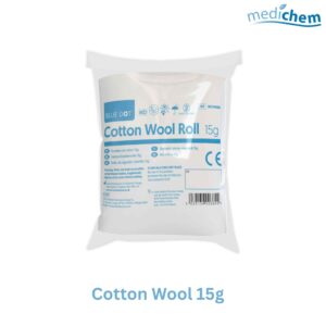 Cotton Wool 15g — Soft Absorbent Cotton for First Aid Use