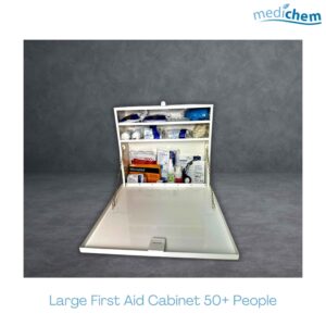 Large Workplace First Aid Cabinet (50+ People) — General Use