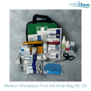 Medium Workplace First Aid Grab Bag (26–50 People) — General Use