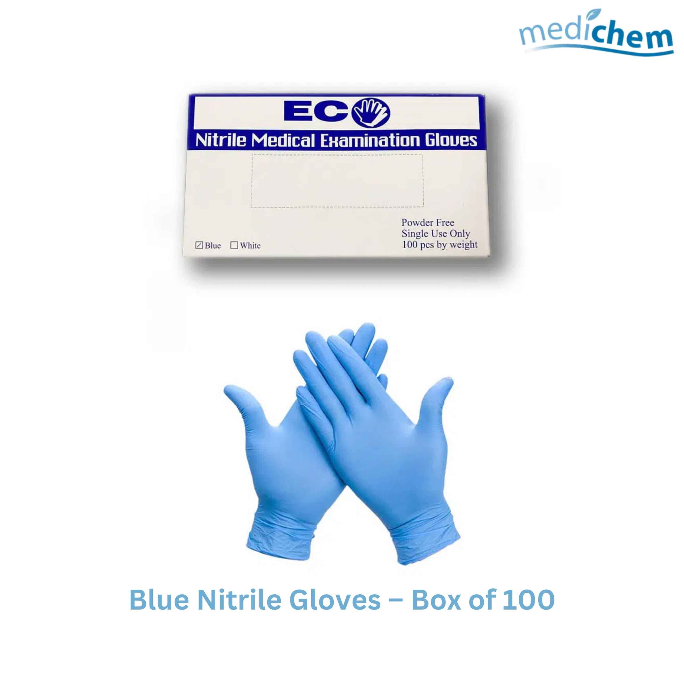 McKinnon Medical Nitrile Gloves 100 (Powder Free)
