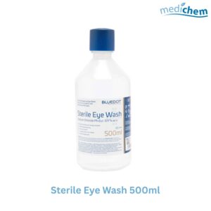 Sterile Eye Wash 500ml — Large Volume Eye Irrigation for First Aid