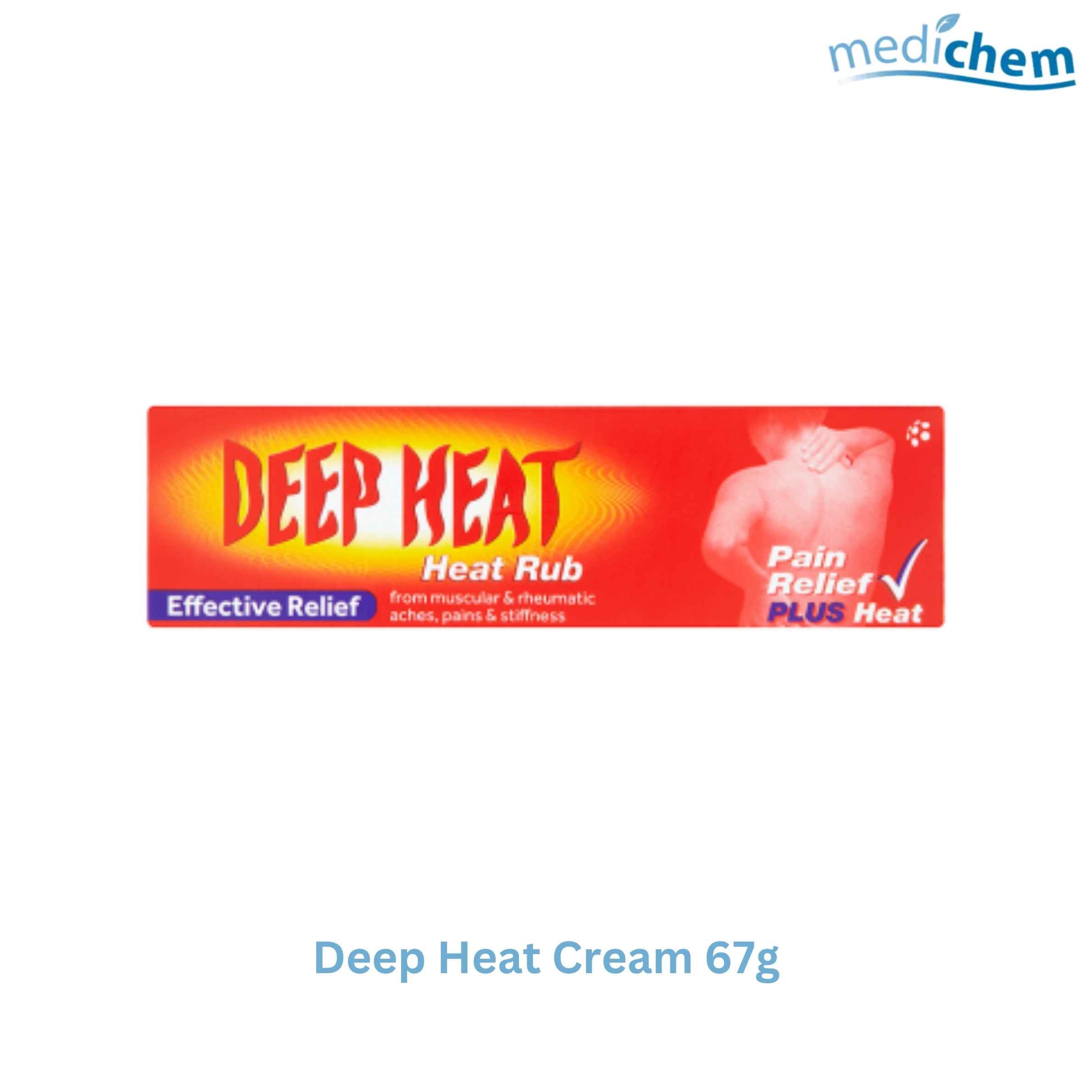 Deep Heat Heat Rub 67g — Warming Rub for Muscular & Rheumatic Aches, Pains & Stiffness - Image 2
