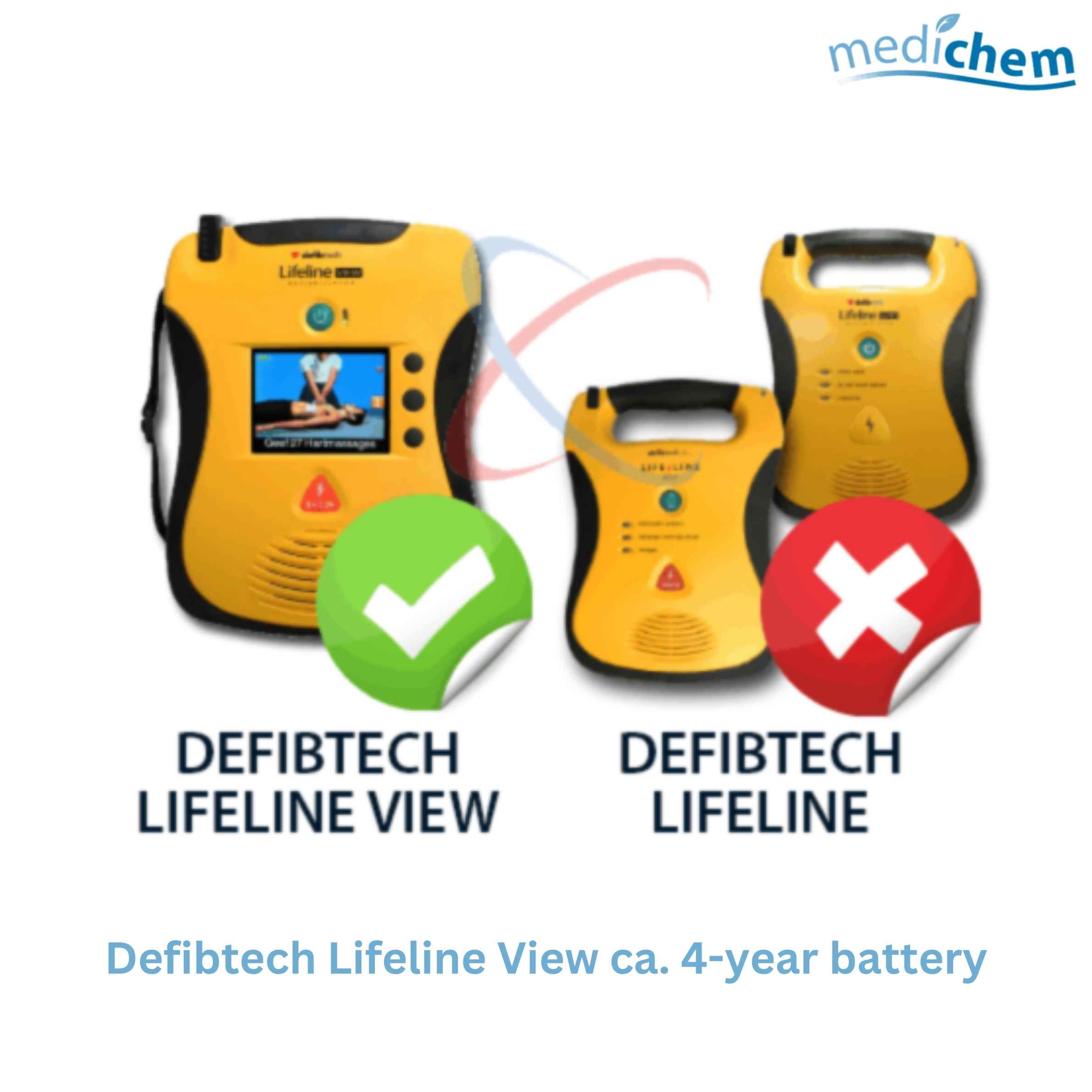 Defibtech Lifeline VIEW ca. 4-year battery - Image 2