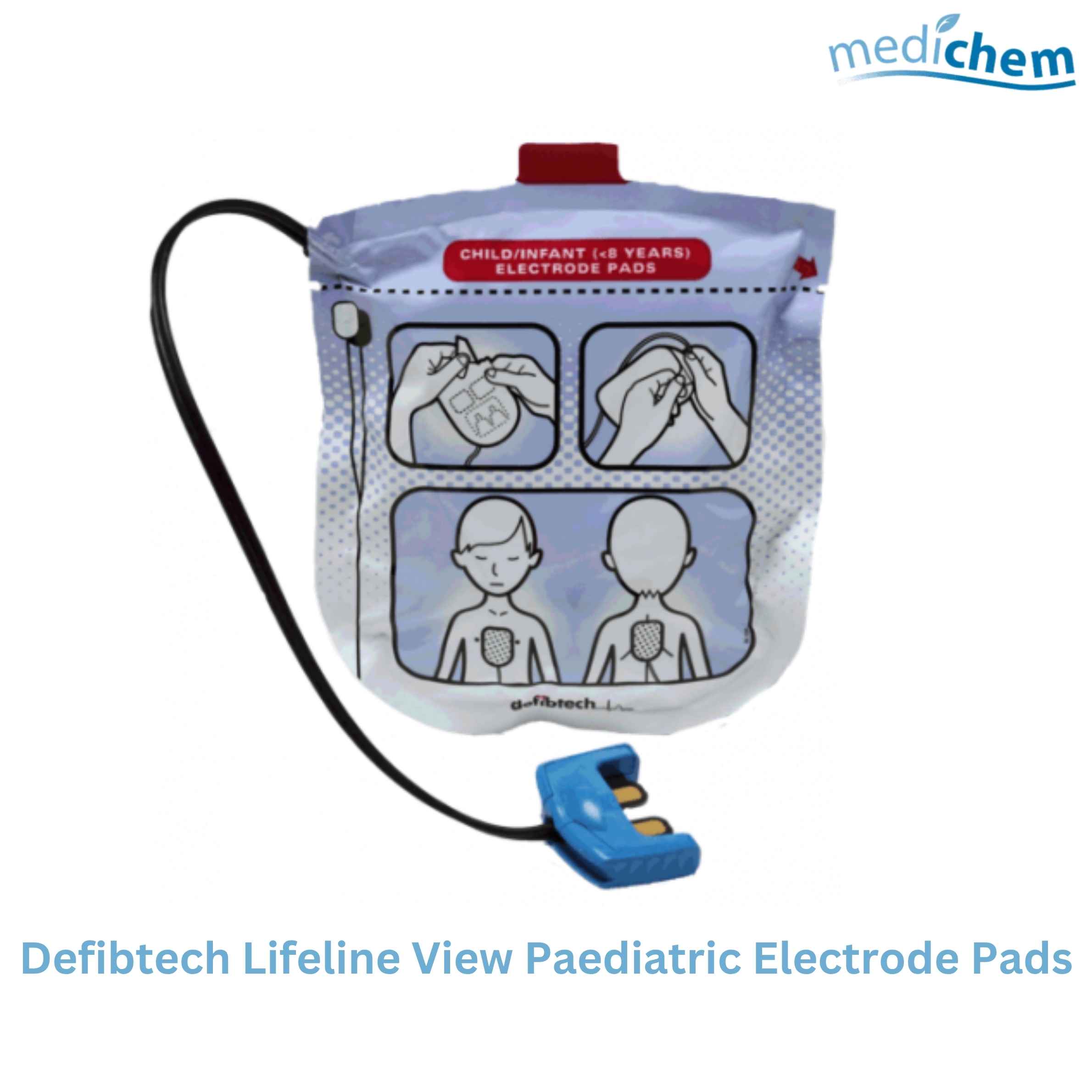 Defibtech Lifeline VIEW Paediatric Electrode Pads - Image 2