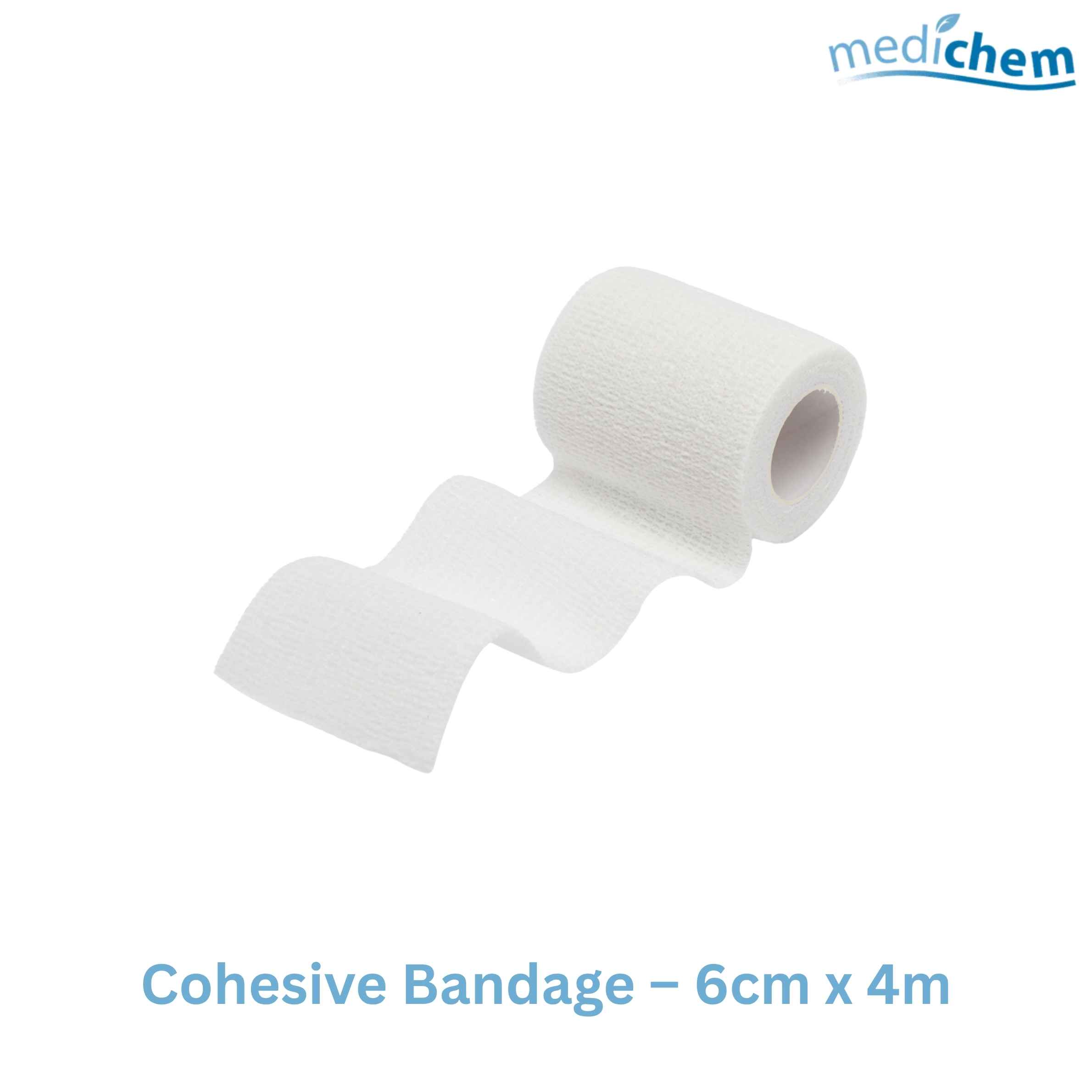 Self-Adherent Cohesive Bandage 6cm x 4m — Secure Support That Sticks to Itself - Image 2