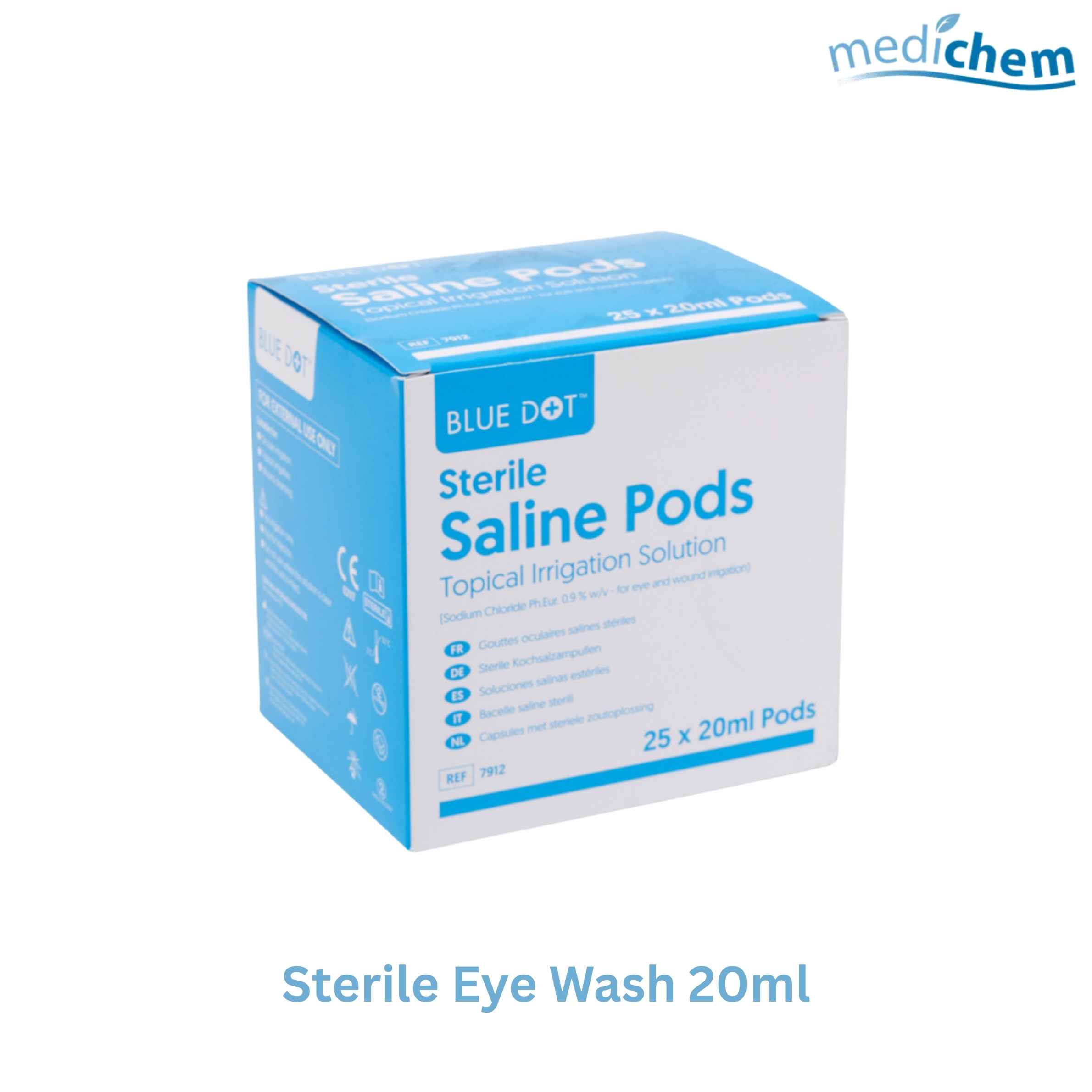 Sterile Eye Wash 20ml — Single-Use Eye Irrigation for First Aid - Image 2