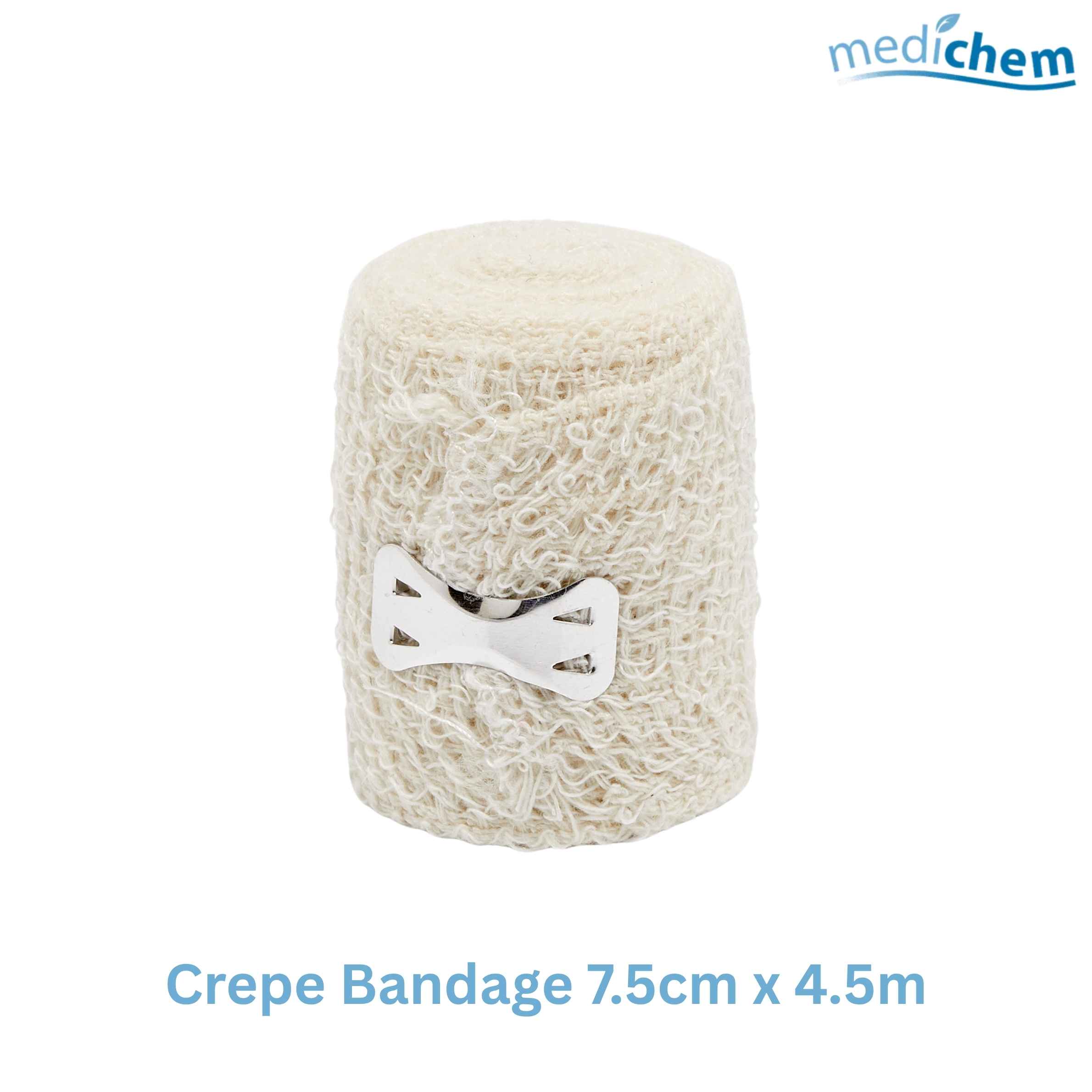 Crepe Bandage 7.5cm x 4.5m — Ankle, Knee & Joint Compression Bandage - Image 3