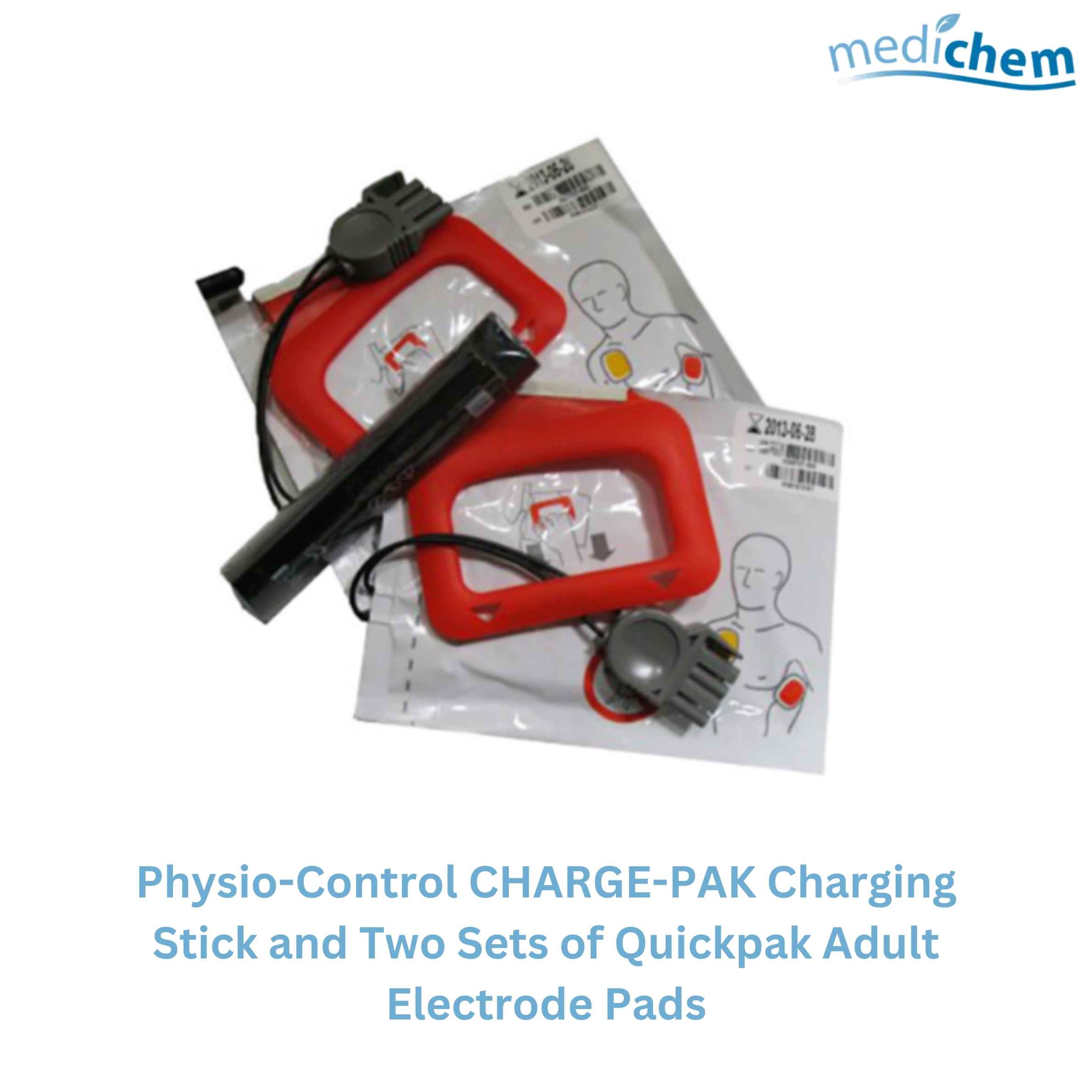 Physio-Control Quickpak Adult Electrode Pads (Two Sets) - Image 2