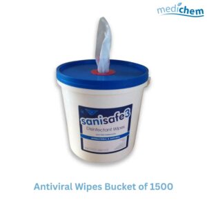Sanisafe Antiviral Wipes Bucket of 1500