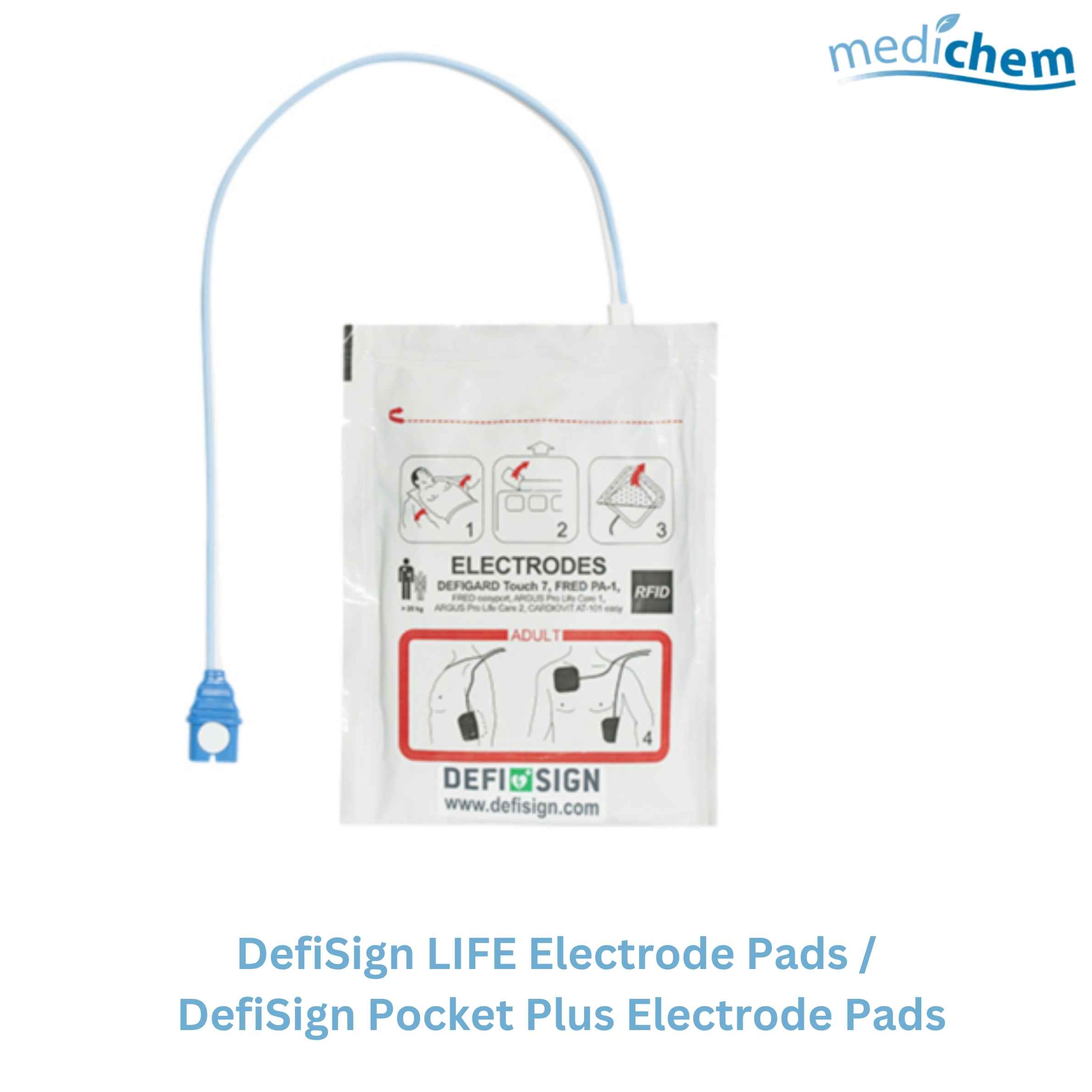 DefiSign LIFE Electrode Pads / DefiSign Pocket Plus Electrode Pads