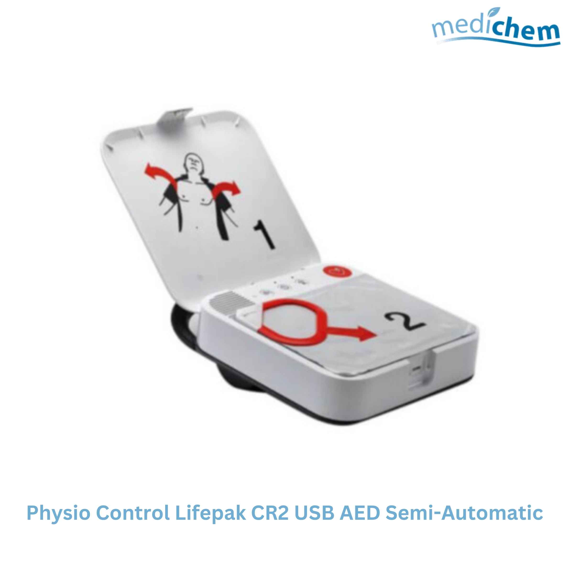 Physio Control LIFEPAK CR2 USB AED Semi-Automatic - Image 3