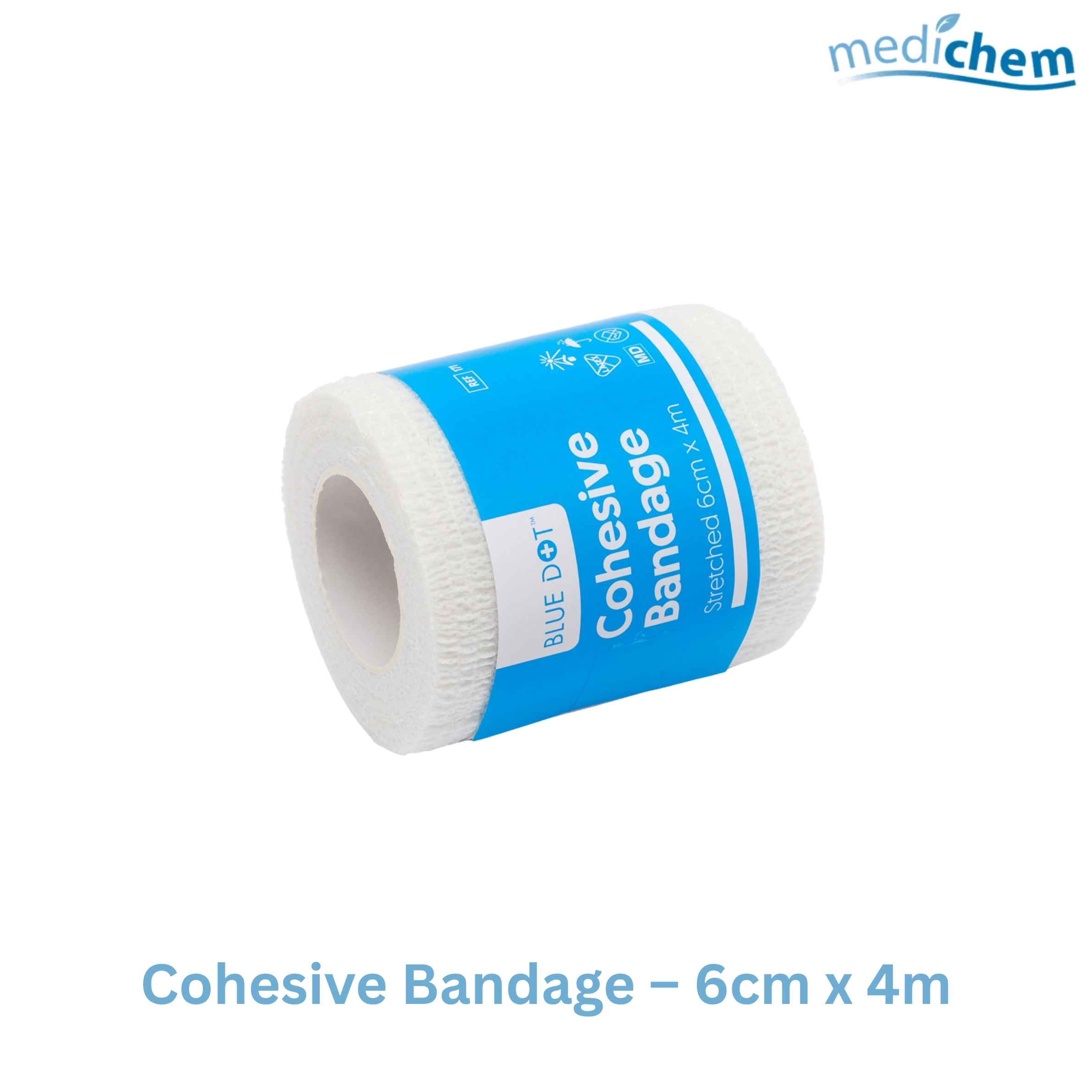 Self-Adherent Cohesive Bandage 6cm x 4m — Secure Support That Sticks to Itself - Image 3