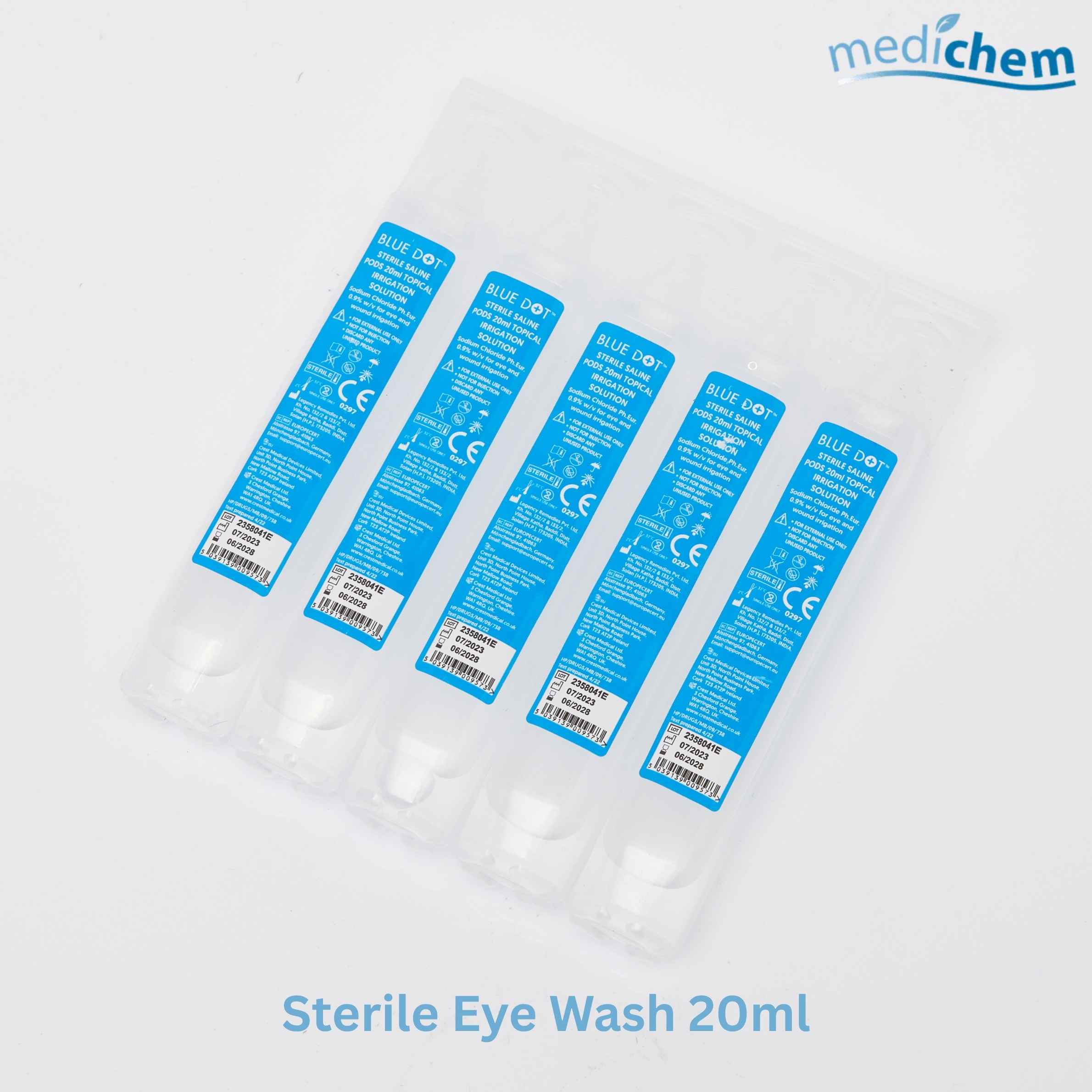 Sterile Eye Wash 20ml — Single-Use Eye Irrigation for First Aid - Image 3