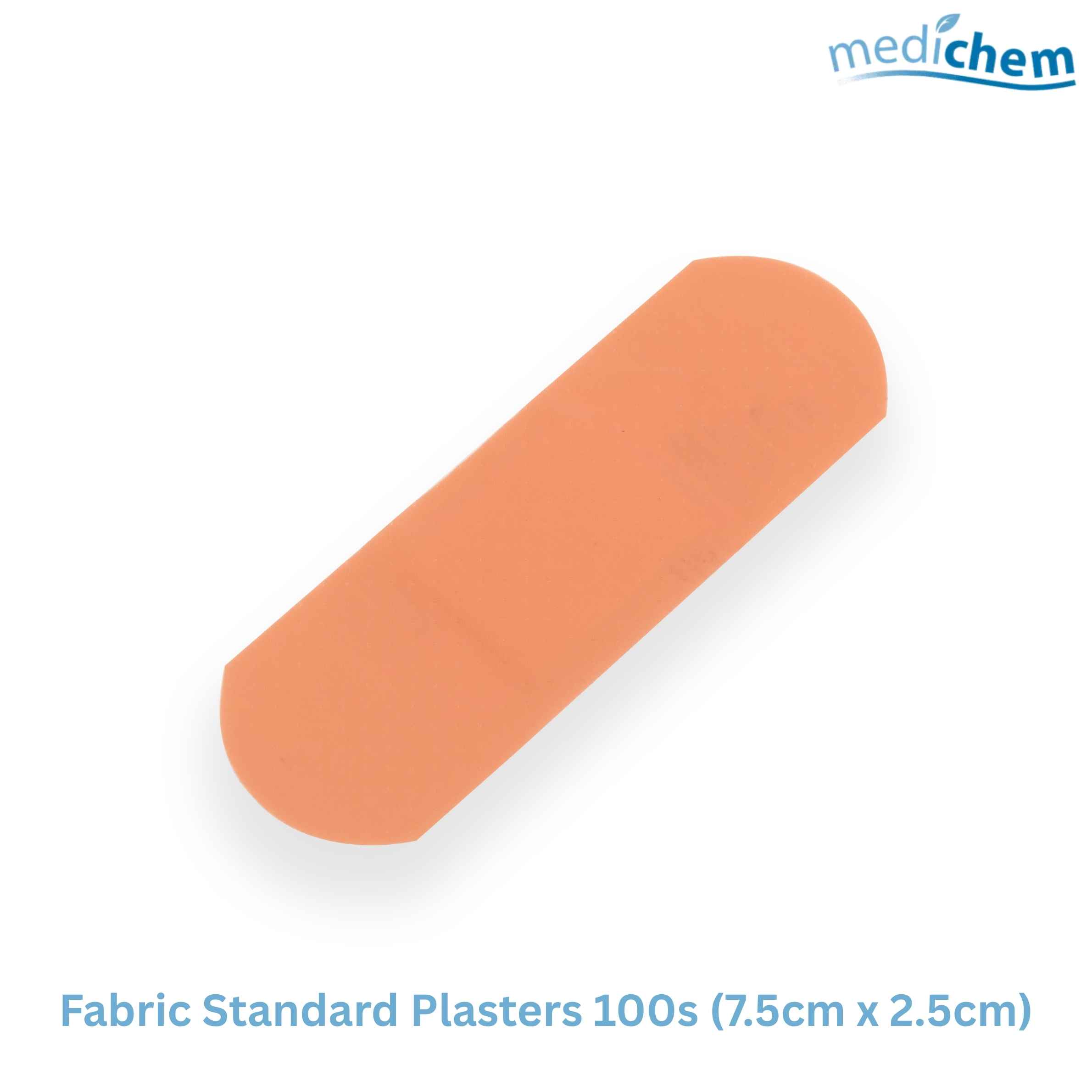 Fabric Standard Plasters 100 Pack — 7.5cm x 2.5cm Flexible Fabric Plaster Strips - Image 3