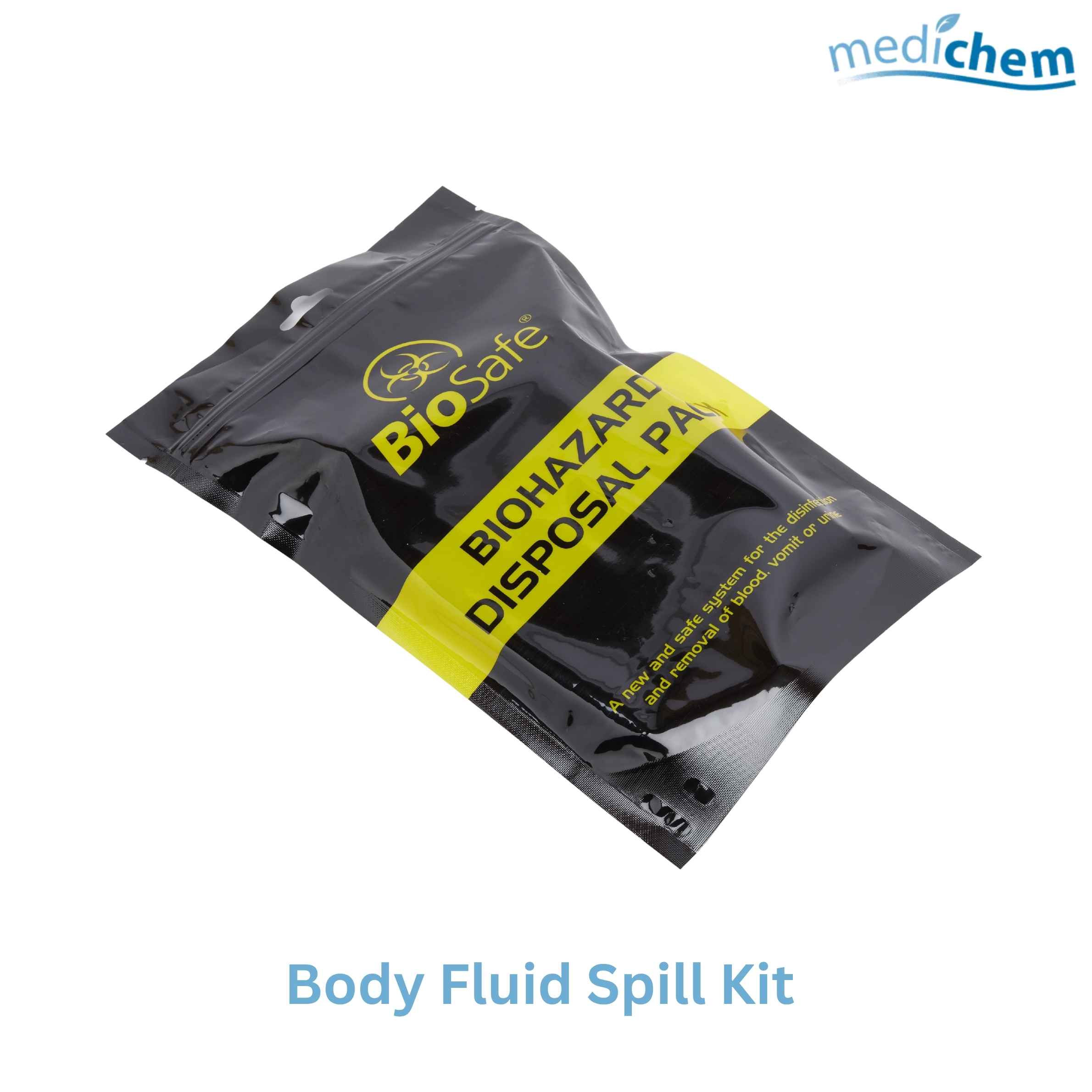 BioSafe One Application Body Fluid Spill Kit — CE Marked Kit for Blood, Vomit & Urine Spills - Image 3