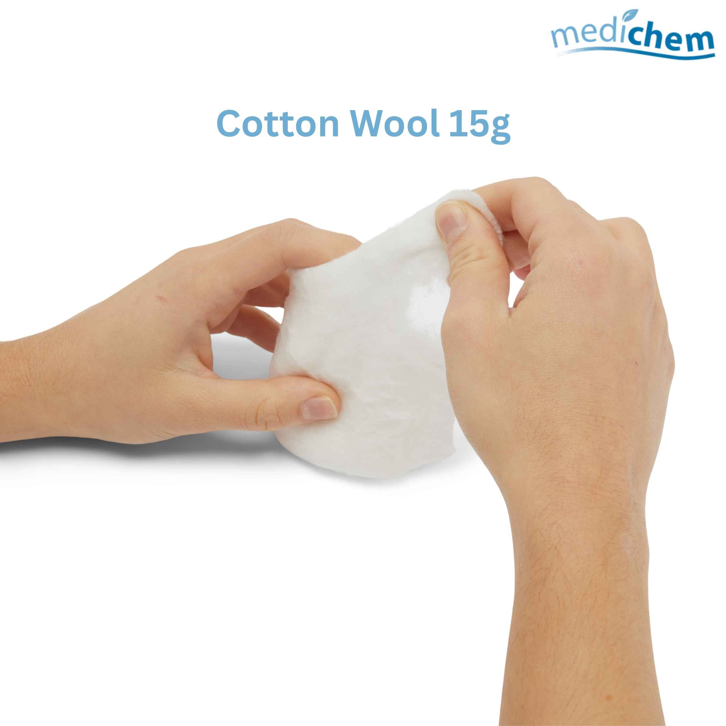 Cotton Wool 15g — Soft Absorbent Cotton for First Aid Use - Image 4
