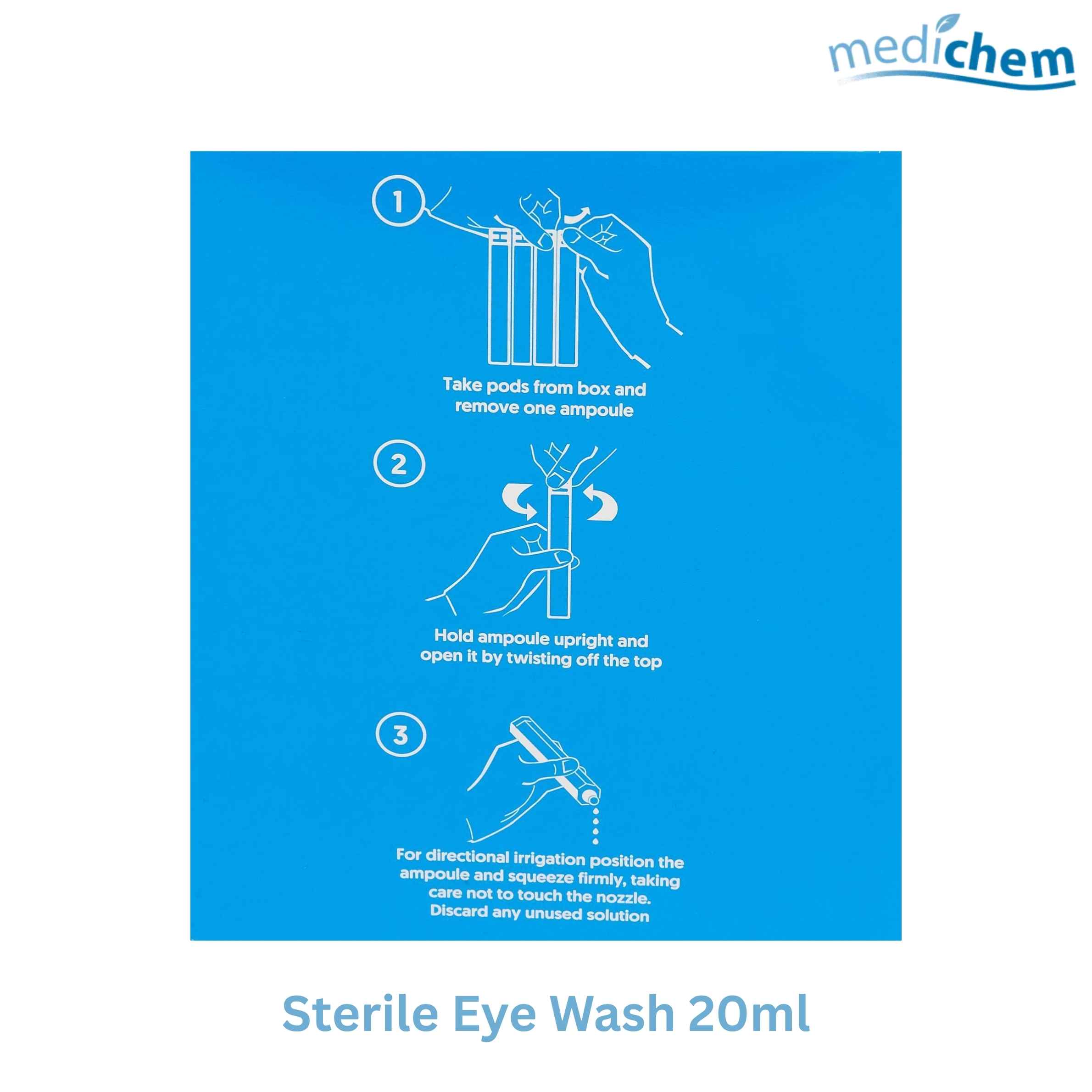 Sterile Eye Wash 20ml — Single-Use Eye Irrigation for First Aid - Image 4