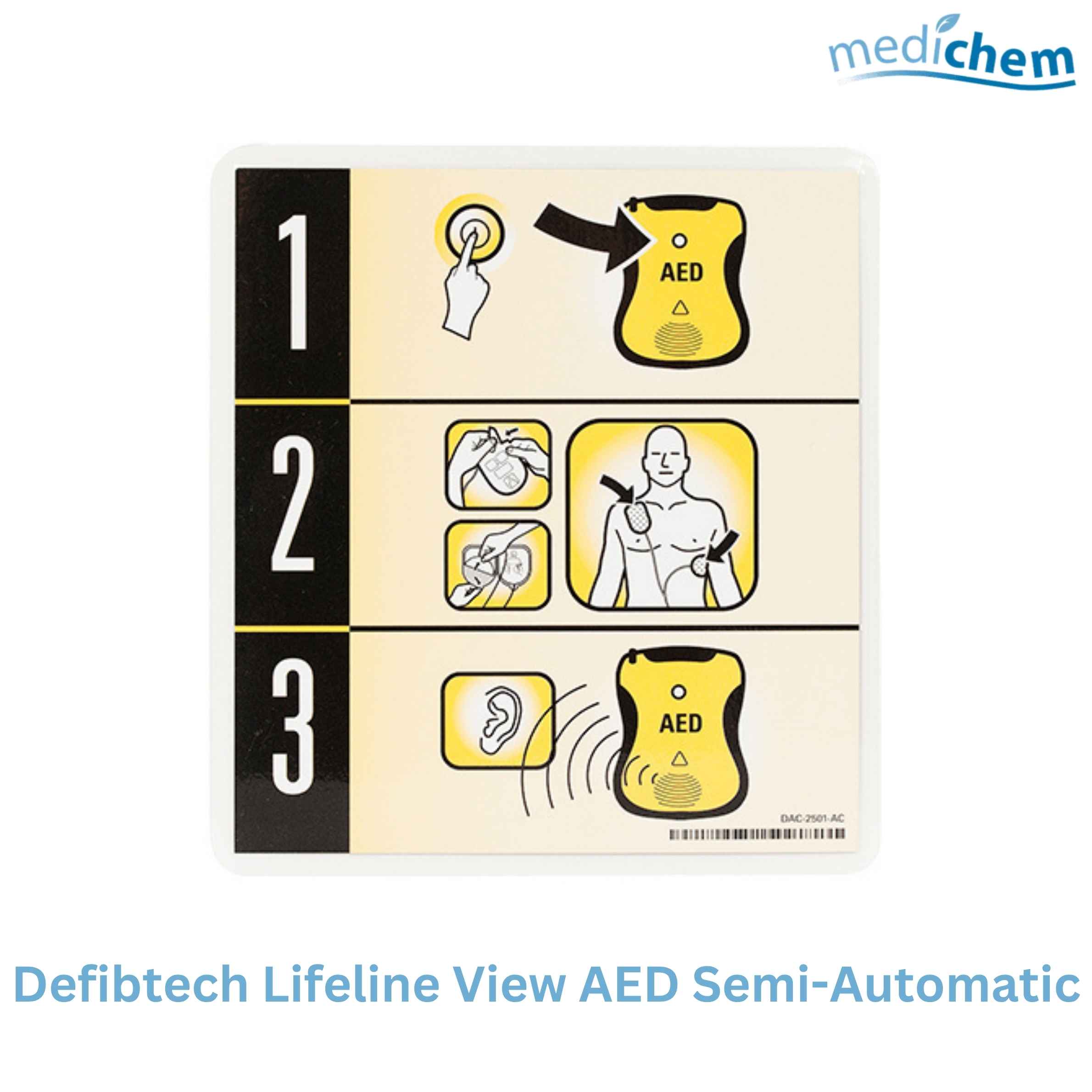 Defibtech Lifeline VIEW AED Semi-Automatic - Image 5