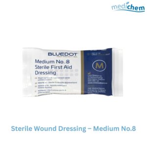 Sterile Wound Dressing Medium No.8 — Sterile Dressing for Wound Cover & First Aid
