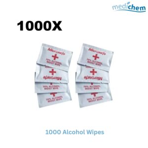 Microsafe 70% Alcohol Wipes (Box of 1000)
