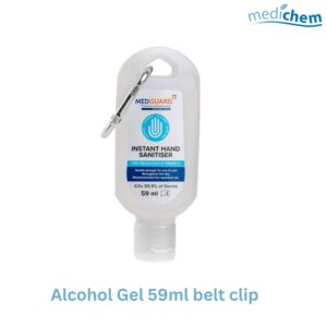 Medguard Alcohol Gel 59ml Belt Clip