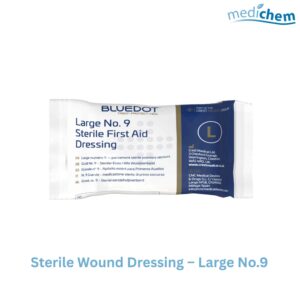 Sterile Wound Dressing Large No.9 — Sterile Dressing for Wound Cover & First Aid