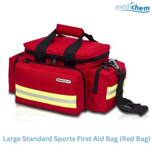 Large Standard Sports First Aid Bag (Red Bag)