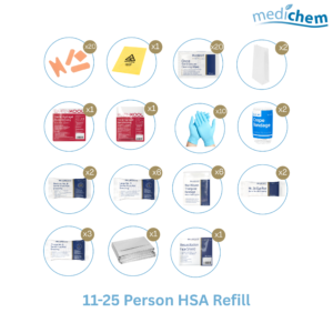Irish HSA Refill Pack (11–25 Person) — Workplace First Aid Refill Kit