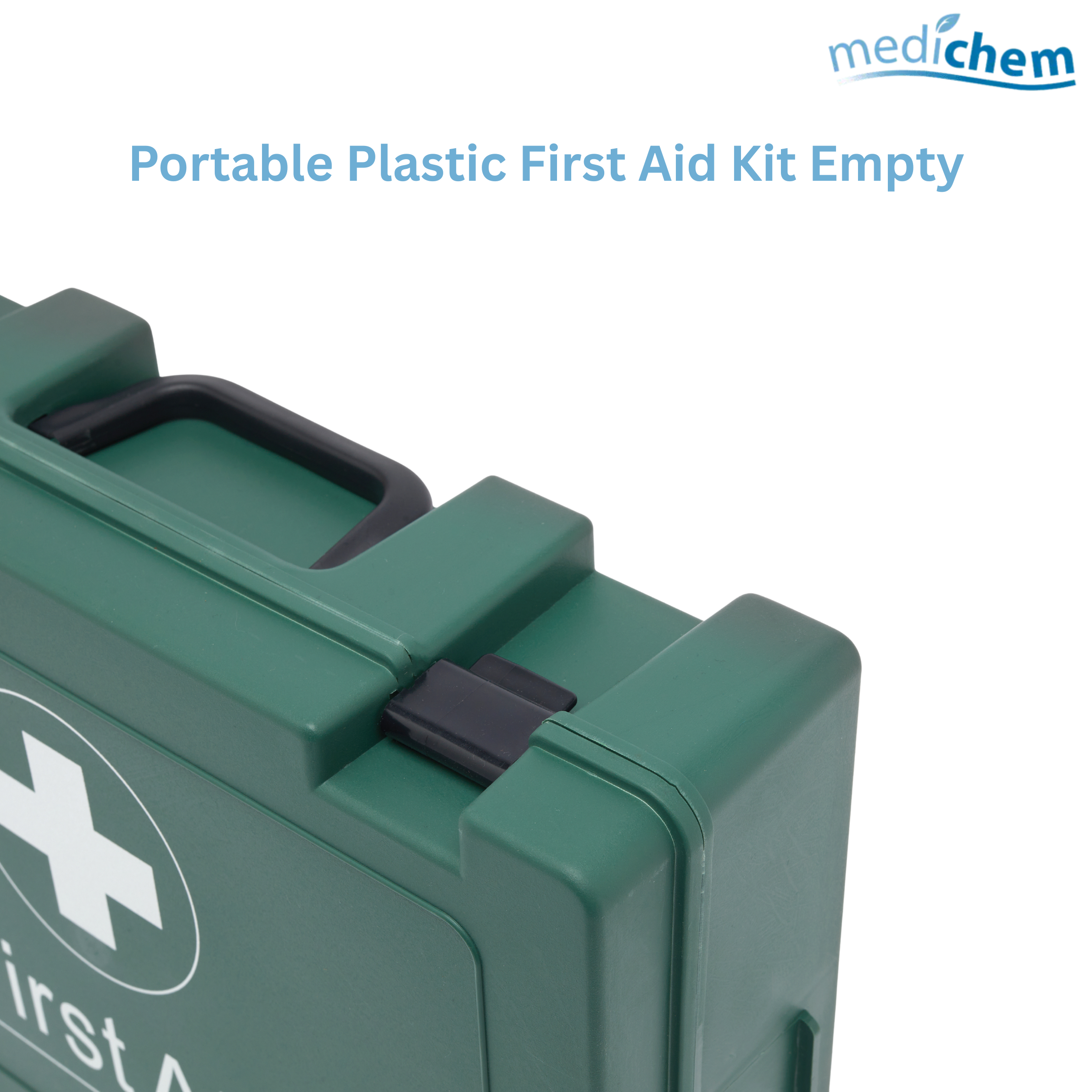 Empty Extra Large Green Top Handle First Aid Bag - Image 2